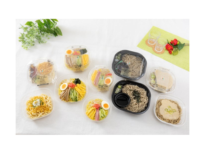 定番の冷たい麺5品（提供画像）