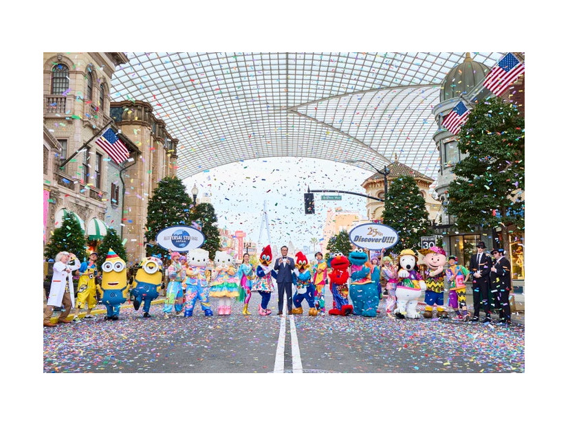 25周年アニバーサリー・セレモニー／画像提供：ユニバーサル・スタジオ・ジャパン