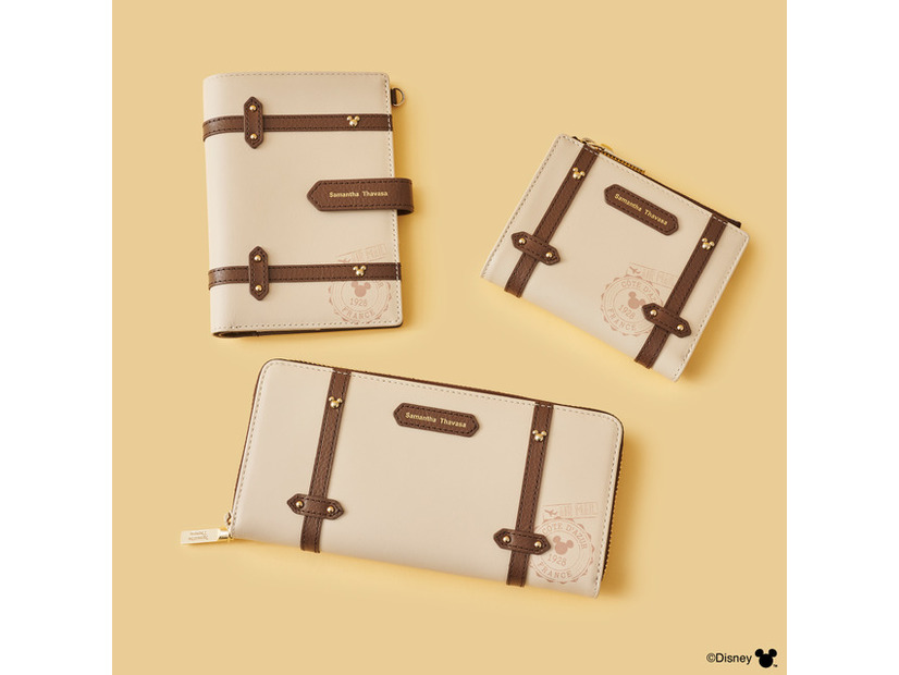 折財布　長財布　パスポートケース　Samantha Thavasa ／DISNEY DREAM TRAVELコレクション「ミッキー＆ミニー」