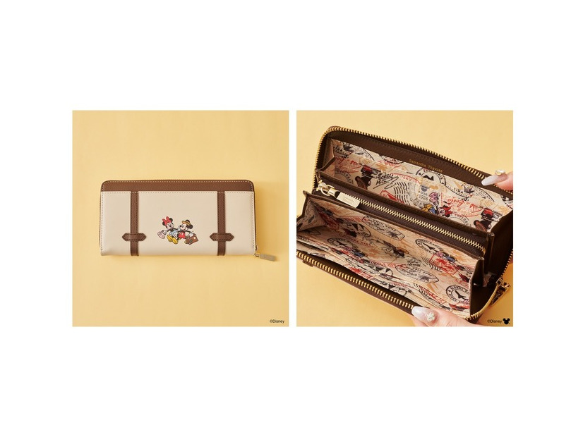 長財布　Samantha Thavasa ／DISNEY DREAM TRAVELコレクション「ミッキー＆ミニー」