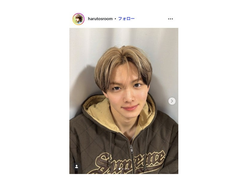 今井暖大Instagramより