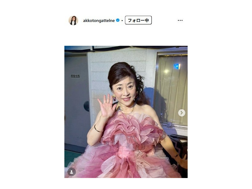 松本明子Instagramより