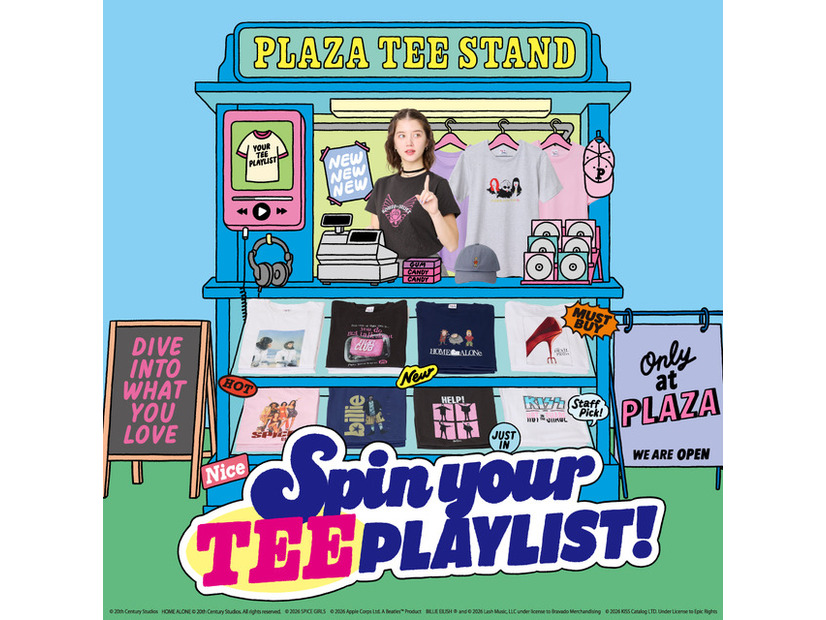 「Spin your TEE PLAYLIST!」