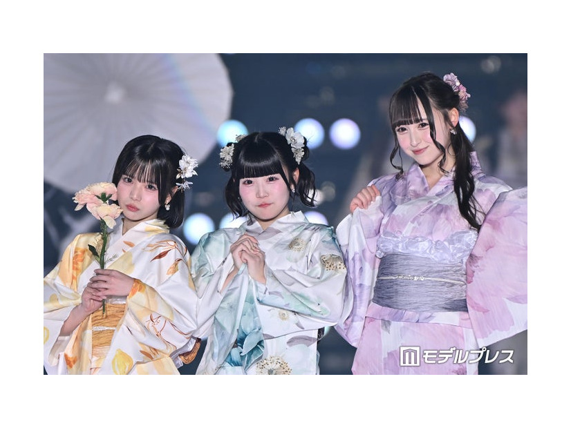 あいす、虹羽みに、若葉のあ（C）モデルプレス