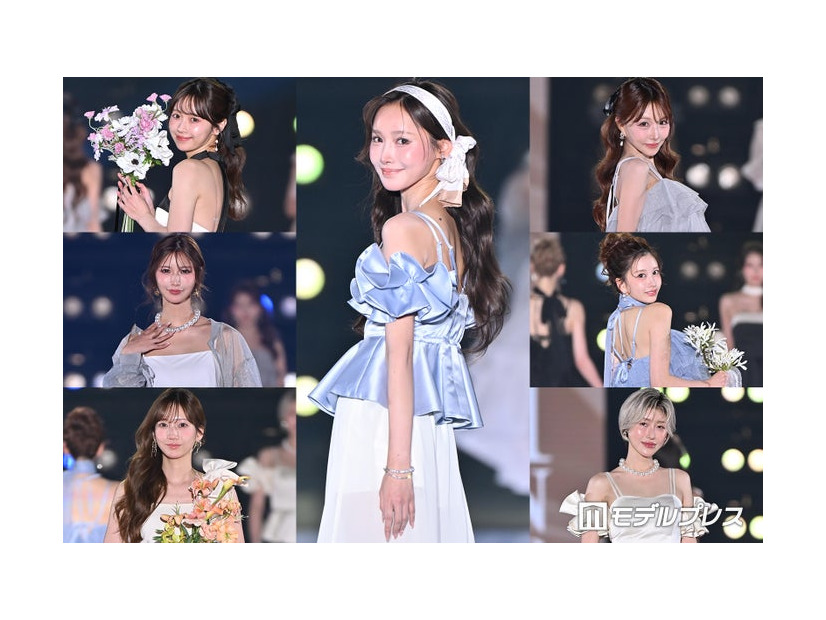 （左上から）にじほ、さんご、あすか（中央）きほ（右上から）桜井みづき、りぼん、Maiko（C）モデルプレス