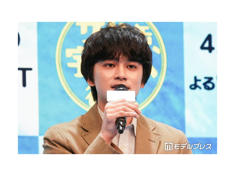 『サバ缶、宇宙へ行く』の制作発表会見に出席した北村匠海（C）モデルプレス
