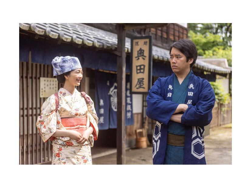 見上愛、三浦貴大「風、薫る」第7話（C）NHK