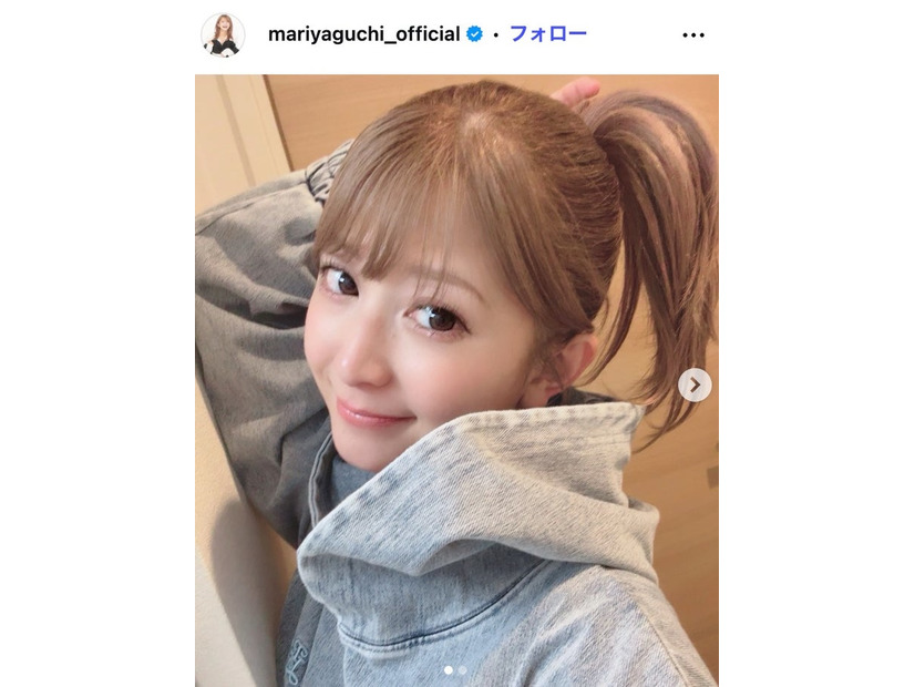 矢口真里Instagramより