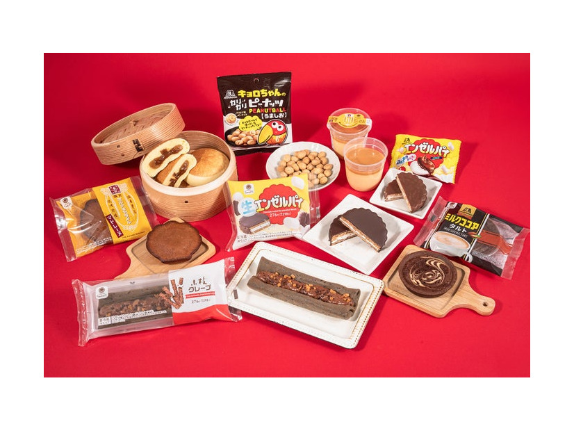 「森永製菓」コラボスイーツ全8種類（提供写真）