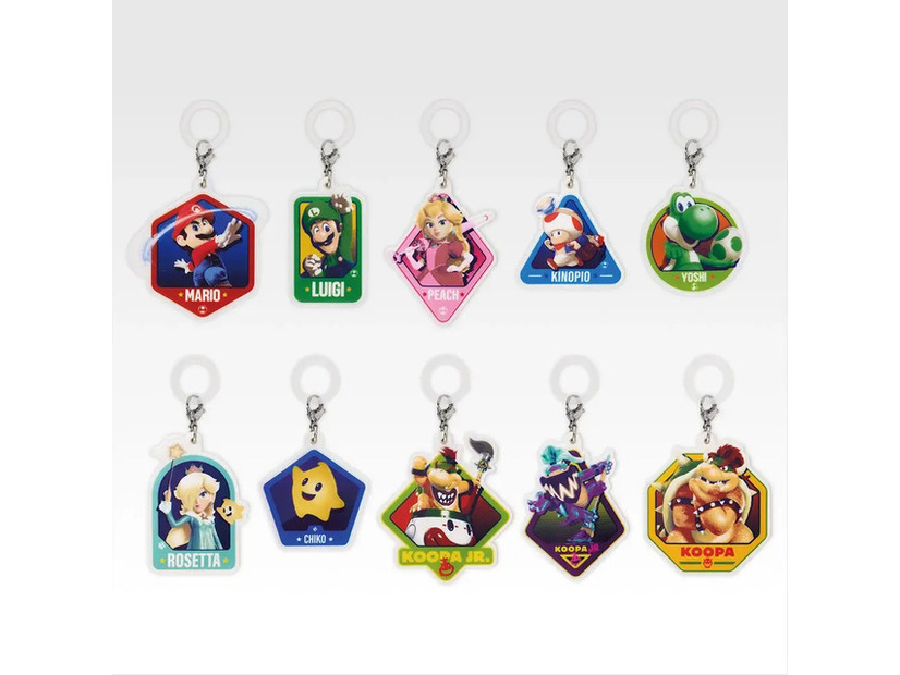 H賞 ぷっくりラバーマーカーチャーム© Nintendo and Universal City Studios LLC. All Rights Reserved.