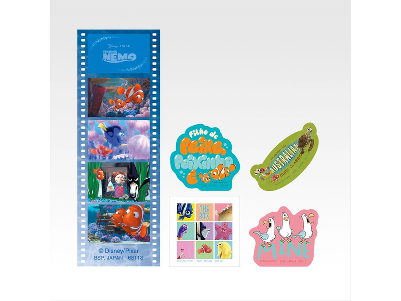 G賞　 クリアブックマーク＆ステッカーセット© Disney© Disney/Pixar