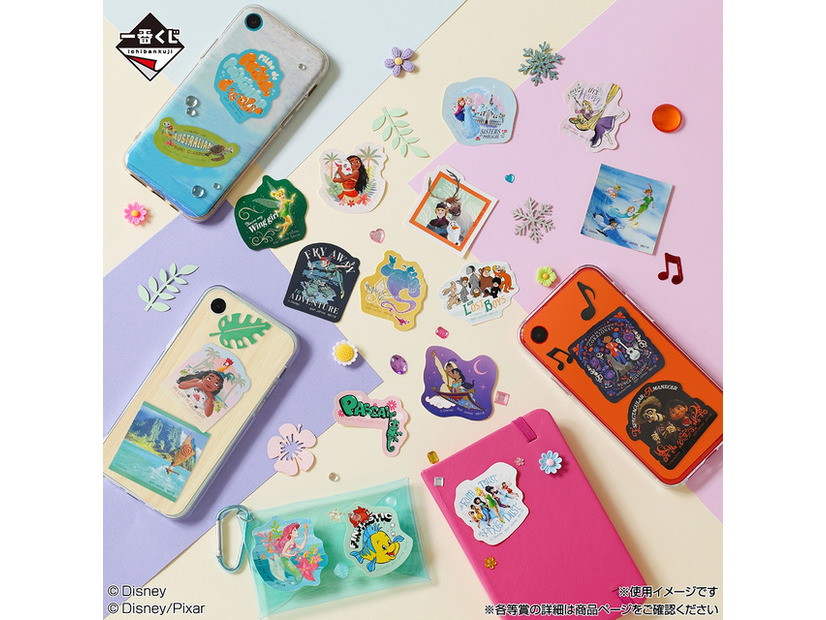 G賞　 クリアブックマーク＆ステッカーセット© Disney© Disney/Pixar