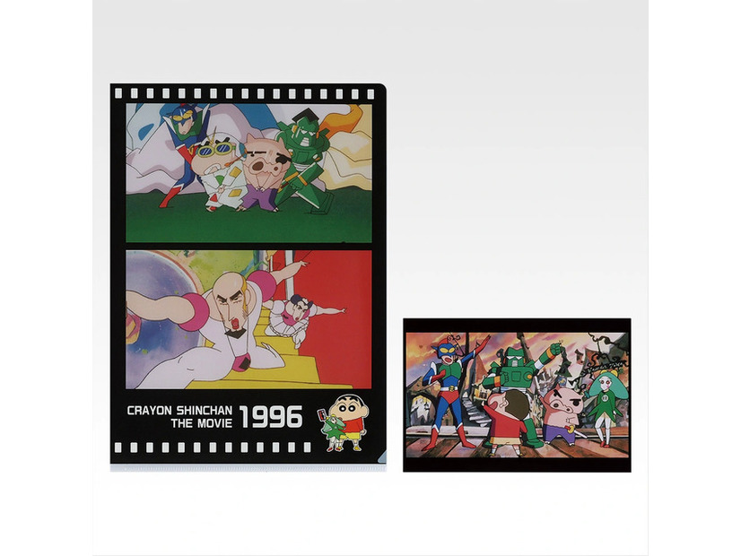 H賞 クリアファイル＆ポストカードセット -1993～2008-©臼井儀人／双葉社・シンエイ・テレビ朝日・ＡＤＫ 1993-2025