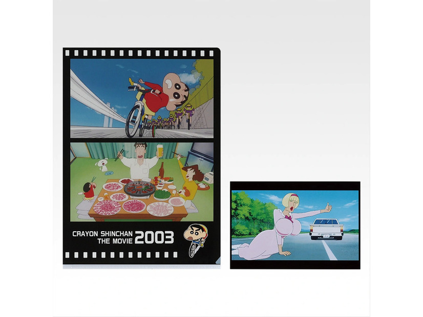 H賞 クリアファイル＆ポストカードセット -1993～2008-©臼井儀人／双葉社・シンエイ・テレビ朝日・ＡＤＫ 1993-2025