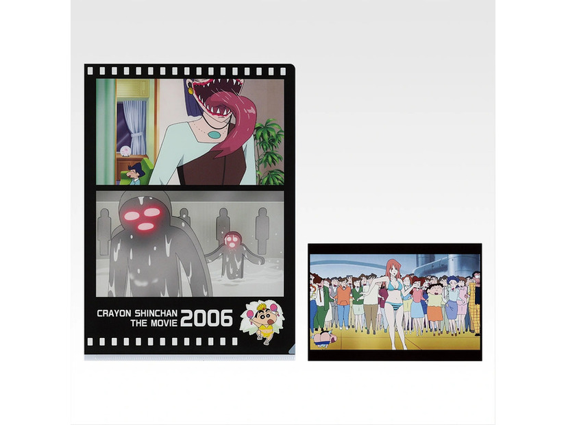 H賞 クリアファイル＆ポストカードセット -1993～2008-©臼井儀人／双葉社・シンエイ・テレビ朝日・ＡＤＫ 1993-2025