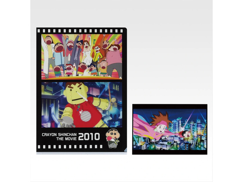 I賞 クリアファイル＆ポストカードセット -2009～2025-©臼井儀人／双葉社・シンエイ・テレビ朝日・ＡＤＫ 1993-2025