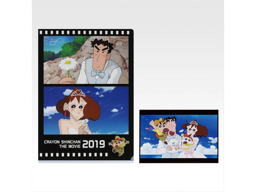 I賞 クリアファイル＆ポストカードセット -2009～2025-©臼井儀人／双葉社・シンエイ・テレビ朝日・ＡＤＫ 1993-2025