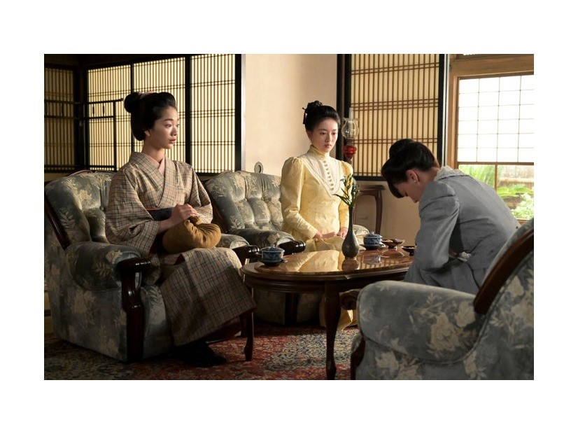 見上愛、上坂樹里、多部未華子「風、薫る」第16話（C）NHK