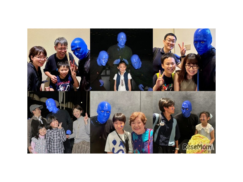 家族で楽しむようす