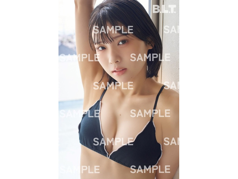 「B.L.T.2026年6月号 NMB48・芳賀礼表紙版」セブンネットショッピング購入特典ポストカード【芳賀礼（NMB48）】