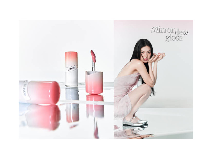 hince、鏡のようなツヤとボリュームを叶える「ミラーデューグロス」誕生