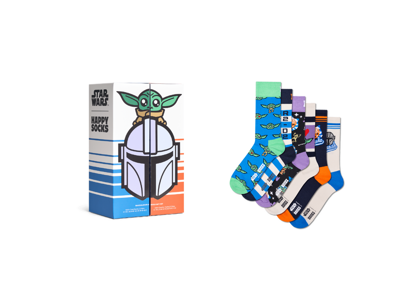 【GIFT BOX】【6足セット】クルー丈 ソックス（スターウォーズ）6足セット 13,200円（税込）