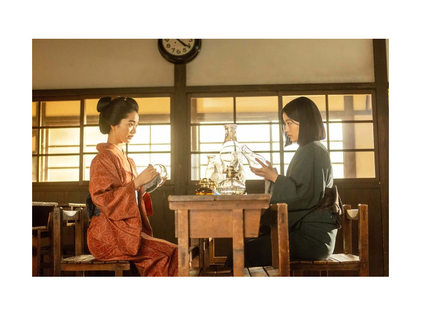 見上愛、上坂樹里「風、薫る」第22話（C）NHK