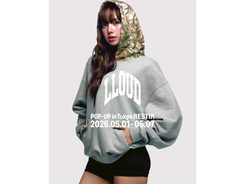 【2026年GW】BLACKPINKリサが手がける「LLOUD」ポップアップがリステアで5月1日から開催。日本初上陸アイテムも
