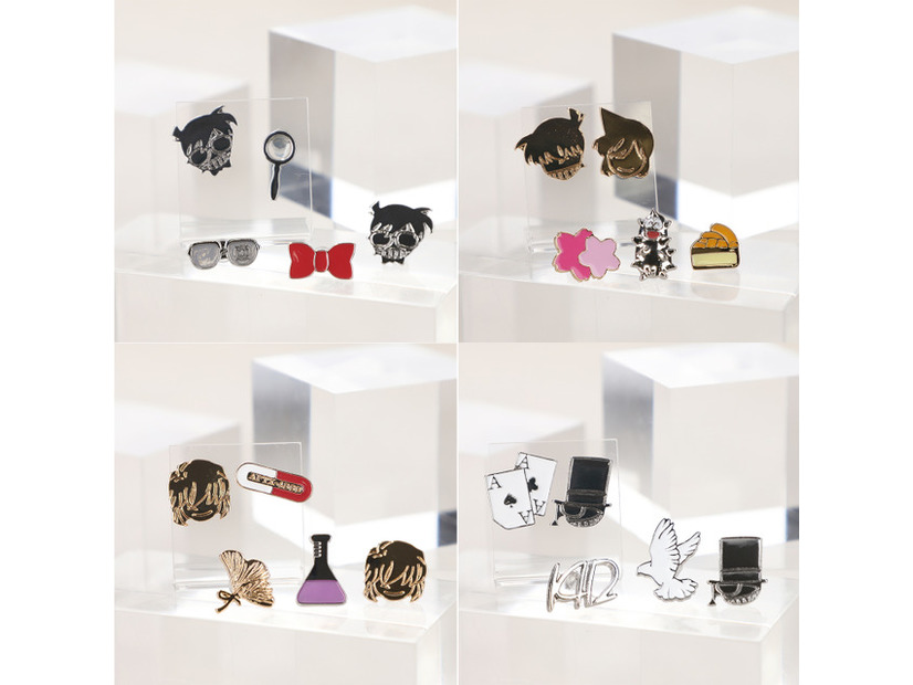 名探偵コナンプラザ ピアス 5個セット／各￥2,970