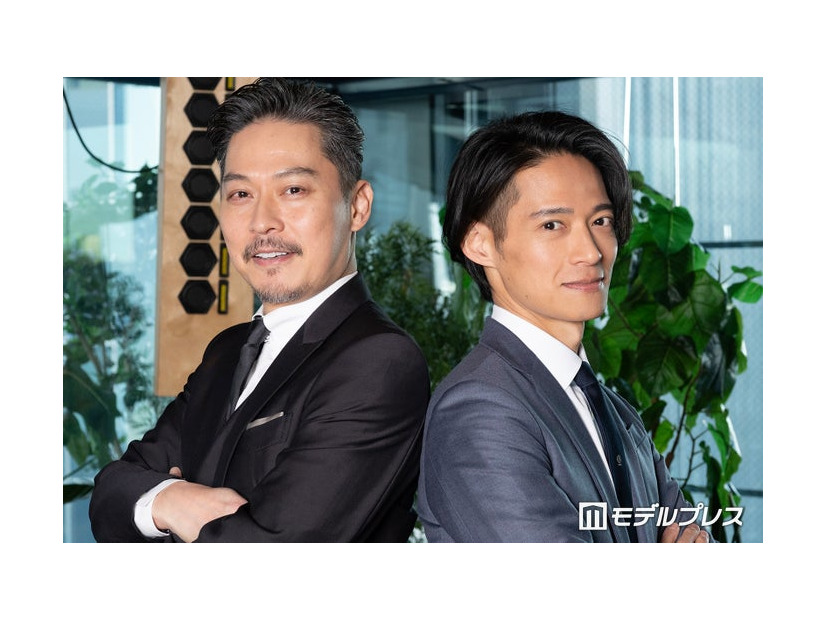 モデルプレスのインタビューに応じた坂東工＆久保裕丈（C）モデルプレス