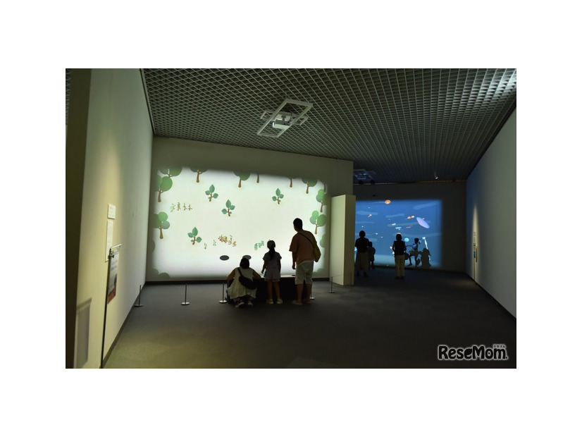 過去の巡回会場での展示風景