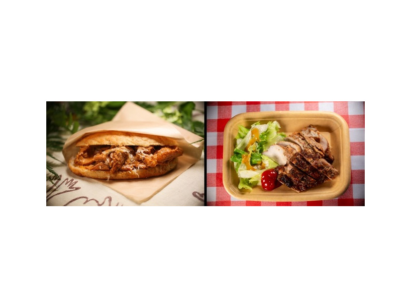 左：OSTERIA BAR Via PocaPoca　右：Caribbean Restaurant Sunny Café