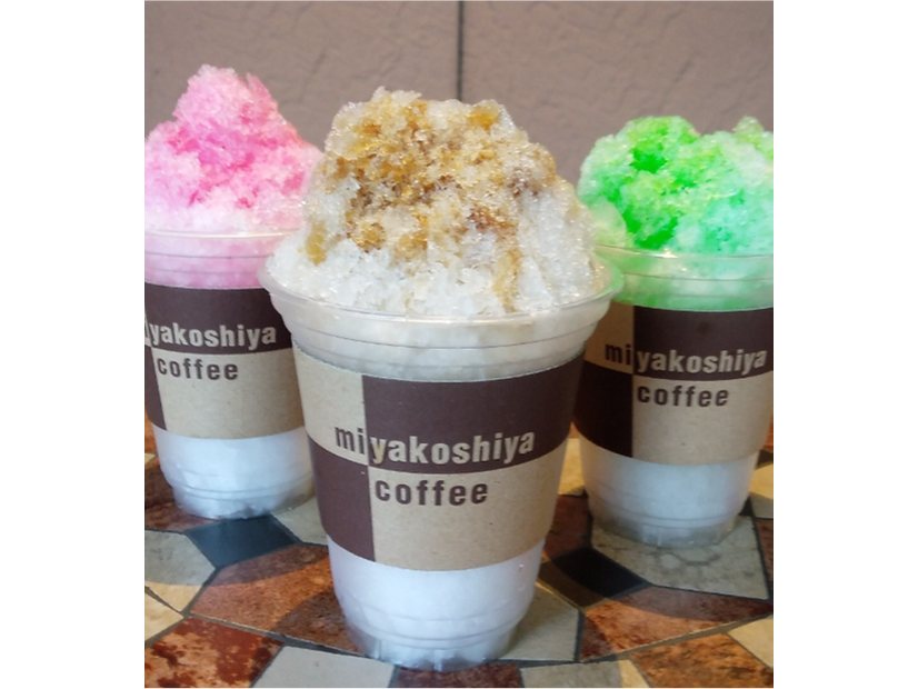〈センタープラザ B1〉宮越屋珈琲／かき氷 700円
