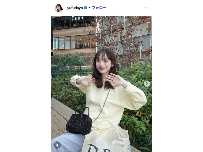 由布菜月Instagramより
