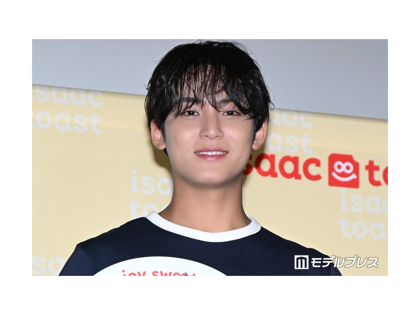 「イサックトーストソース ＆ ジャム発売記念イベント with SEVENTEEN MINGYU」に出席したMINGYU（ミンギュ）（C）モデルプレス