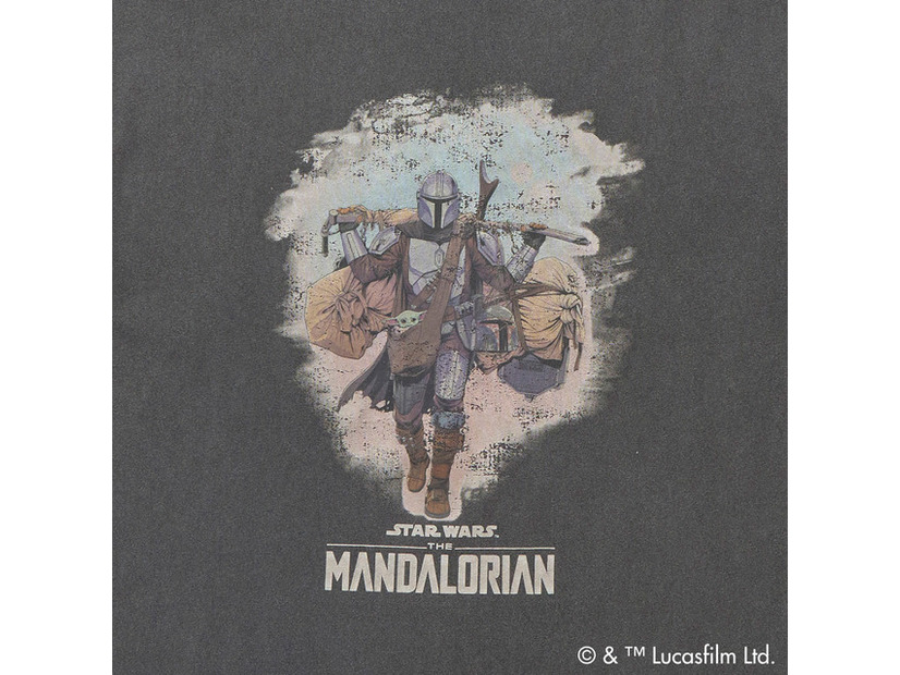 「スター・ウォーズマンダロリアン半袖Tシャツ」