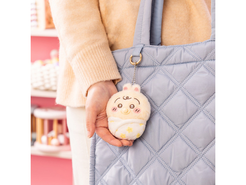 E賞：おくるみマスコット「Chiikawa Baby ぬいぐるみくじ」©nagano