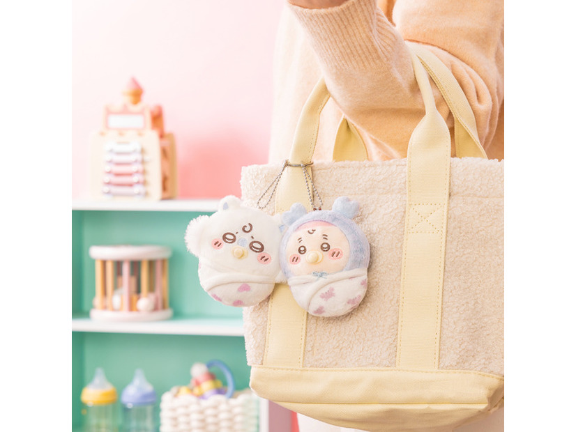 E賞：おくるみマスコット「Chiikawa Baby ぬいぐるみくじ」©nagano