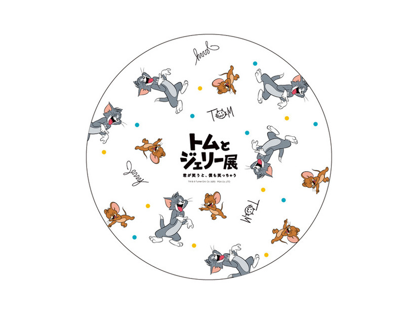 【限定】トムとジェリー85周年記念展 マウスパッド(丸型)_1,980円(税込)