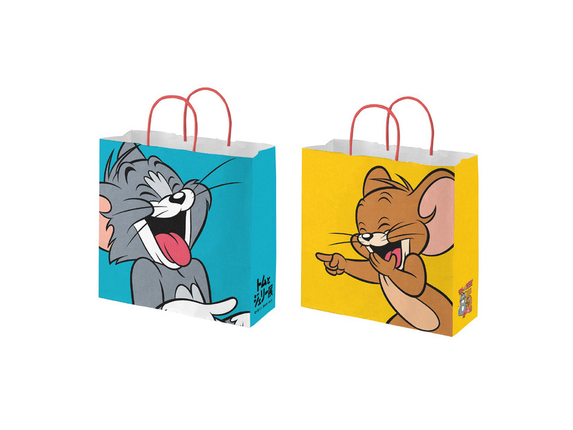 カンプ【限定】トムとジェリー85周年記念展 ショッパー KV柄_220円(税込)