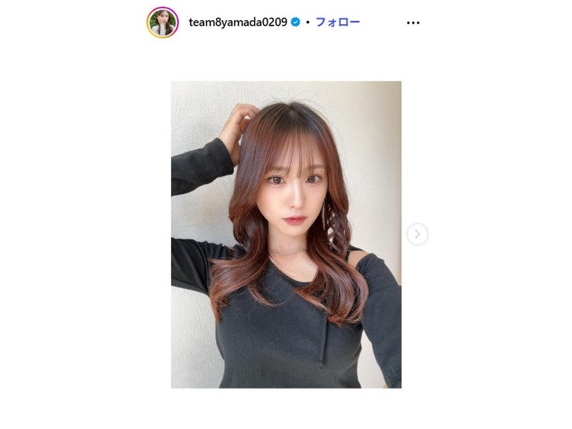 山田菜々美Instagramより