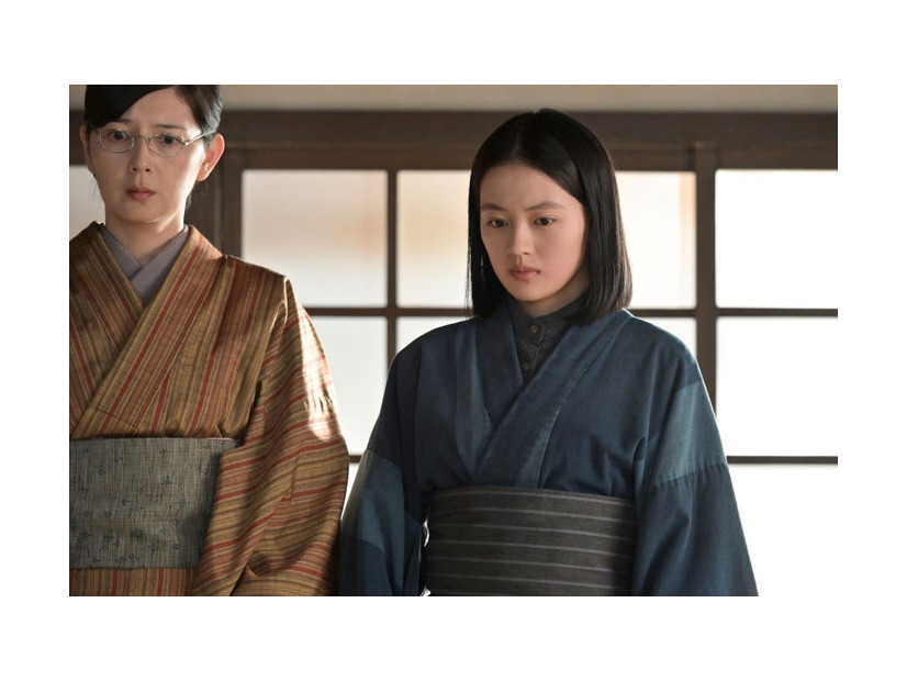 菊池亜希子、上坂樹里「風、薫る」第46話（C）NHK