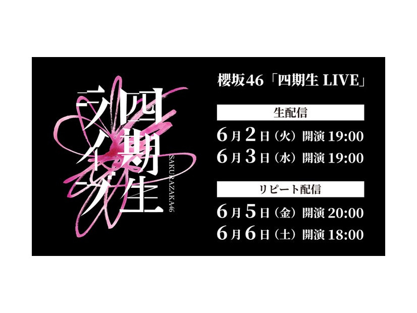 櫻坂46「四期生 LIVE」（C）Lemino