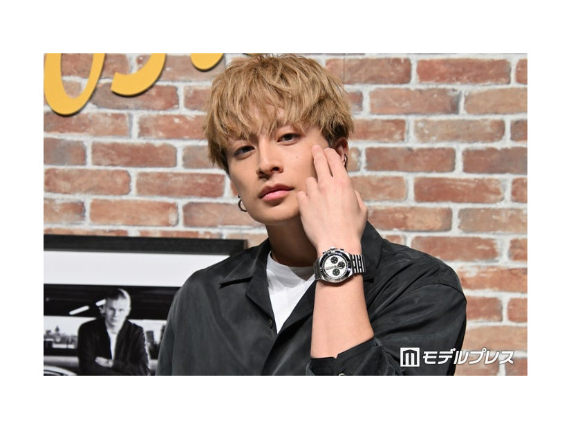 「CHRONOMAT ROADSHOW」に登壇した白濱亜嵐（C）モデルプレス