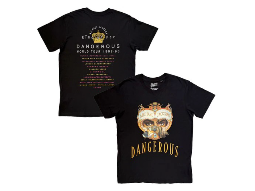 Dangerous World Tour Tシャツ
