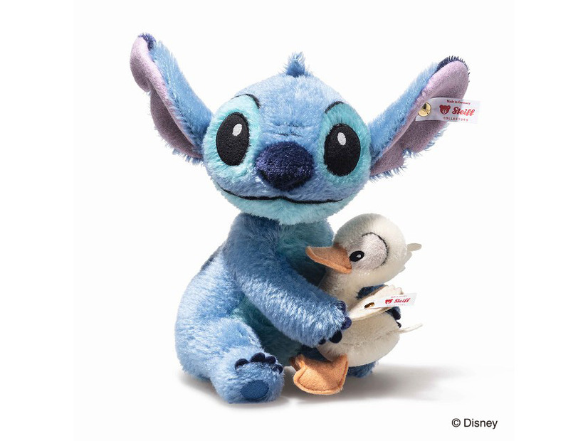 「ディズニースティッチとアヒルの子」© Disney © Margarete Steiff GmbH 2026　