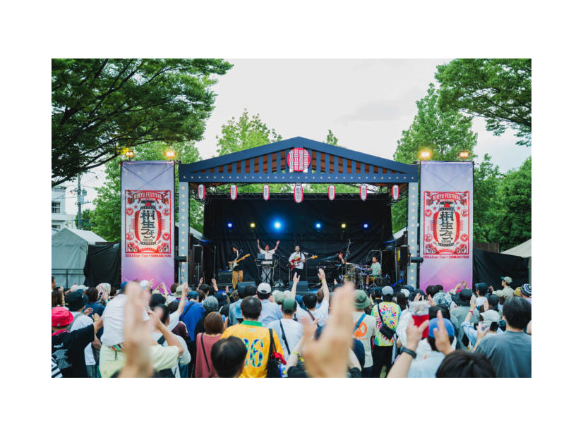 桐生市の伝統文化と音楽カルチャーを融合した『桐生フェス』初開催。MONKEY MAJIKらが盛り上げる