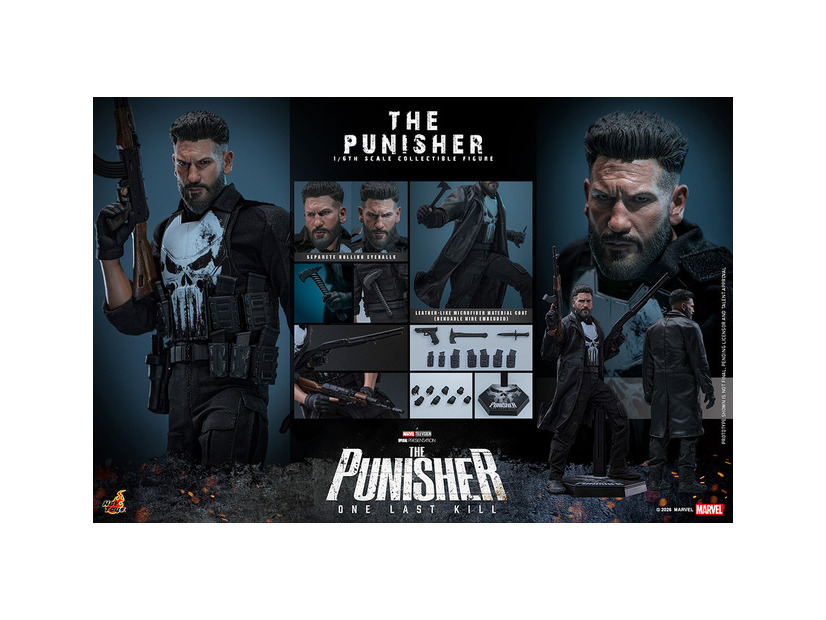 「パニッシャー：ワン・ラスト・キル」1/6スケールフィギュア　© 2026 MARVEL