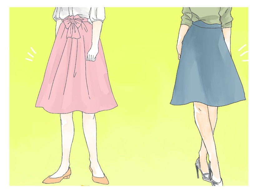 そのスカートは「若作り」感が出る！ アラフォーがイタ見えしないスカートの着こなし術とは