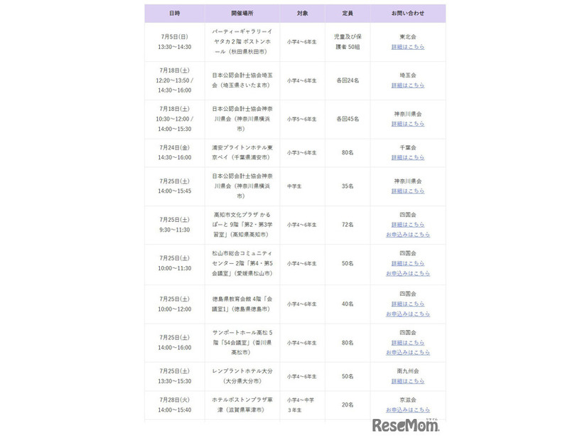 2026年開催予定（7月）